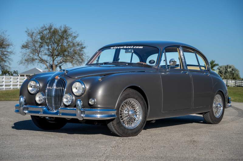1963 Jaguar MK2 Gray -3