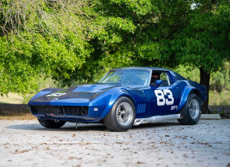 1969 Corvette Race Car Blue-29
