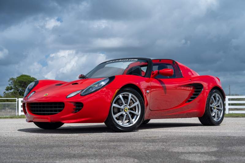 2005 Lotus Elise Ardent Red Touring
