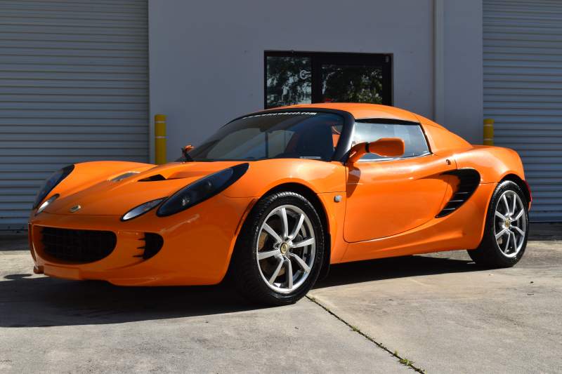 2005 Lotus Elise Chrome Orange for sale.JPG