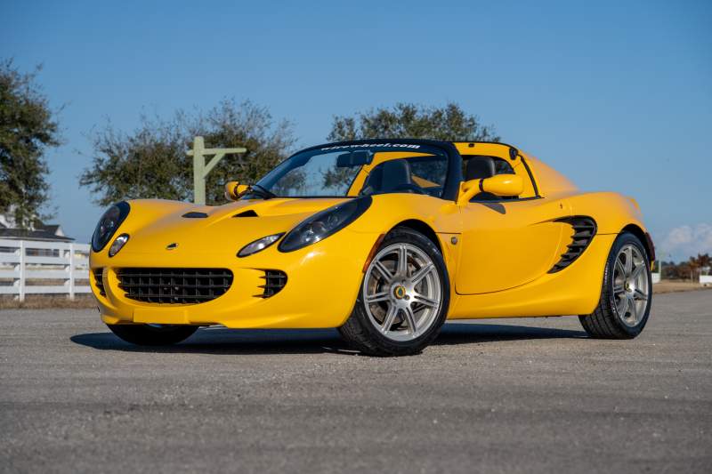 2005 Lotus Elise Saffron Yellow Sport Pck  (5)