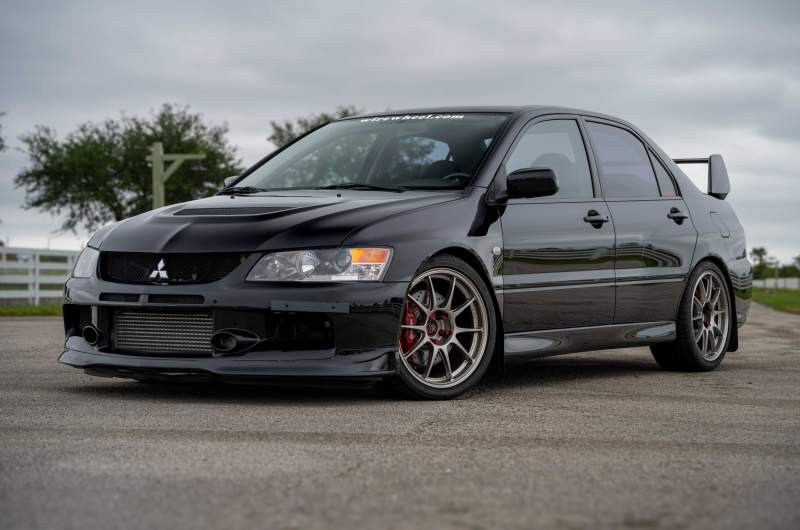 2006 Mitsubishi Evo MR Black-01