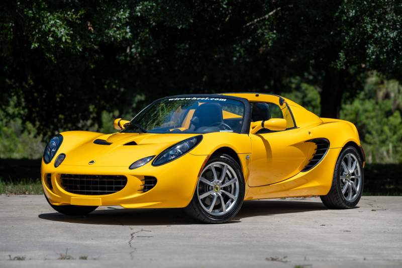 2009 Lotus Elise Purist Edition Yellow-01