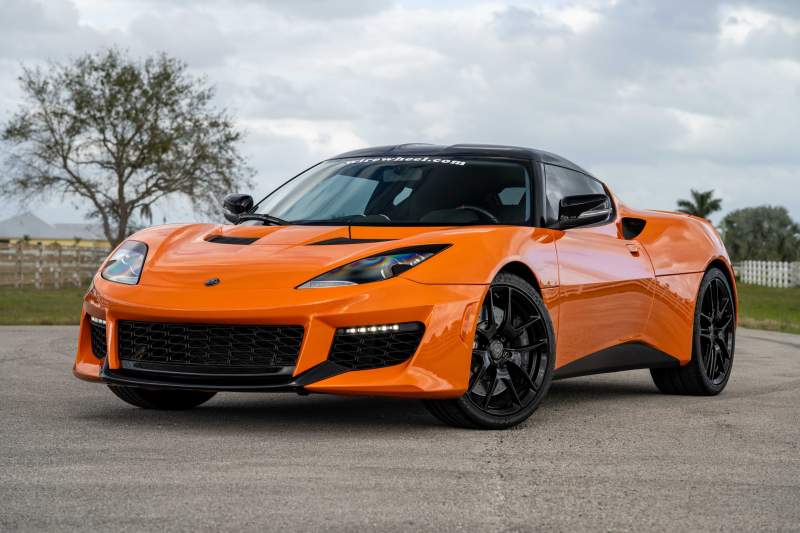2017 Lotus Evora 400 Orange-Black (2)