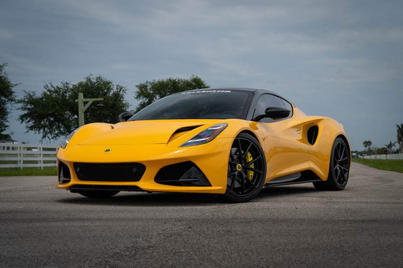 2024 Lotus Emira FE Hethel Yellow BLK