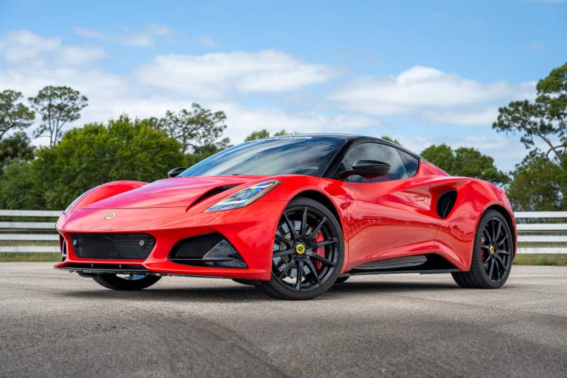 2025 Lotus Emira Red V6